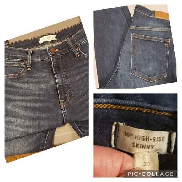 Madewell Denim - Madewell 10" High Rise Skinny Jeans